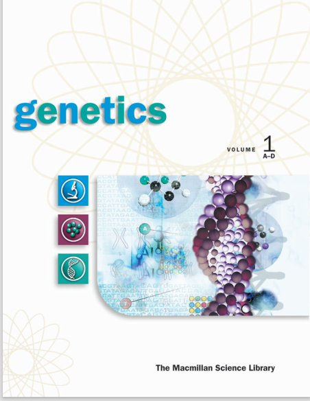 Genetics Vol 4, R-Z - Macmillan Science Library