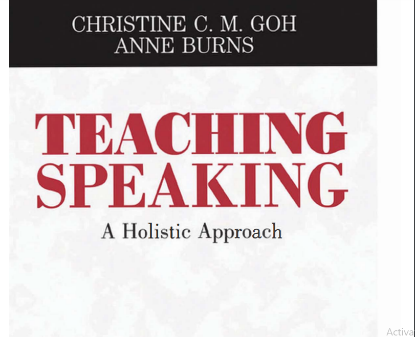 Teaching Speaking