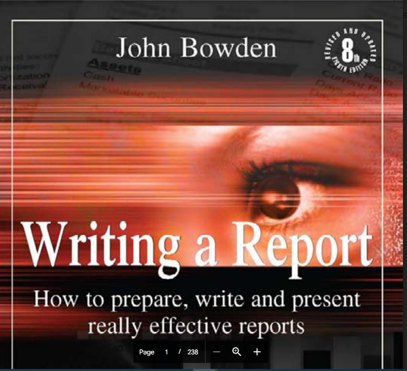 Writing a Report