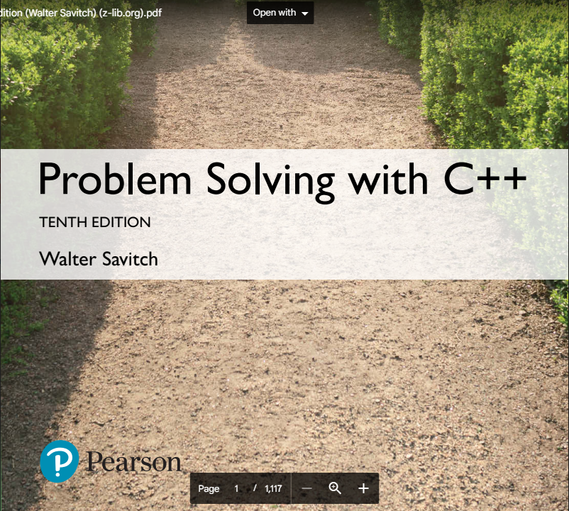 Problem Solving with C ++