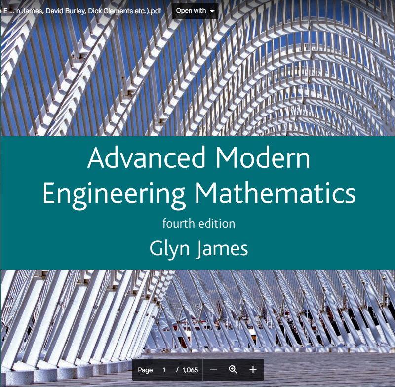 Advanced Modren Engineering Mathematics