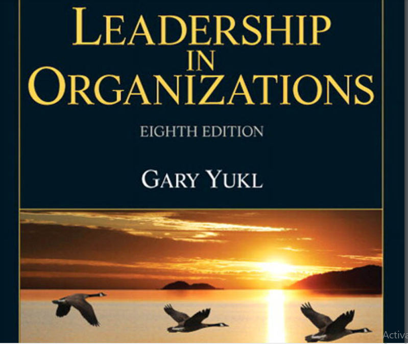 Leadership in Organizations