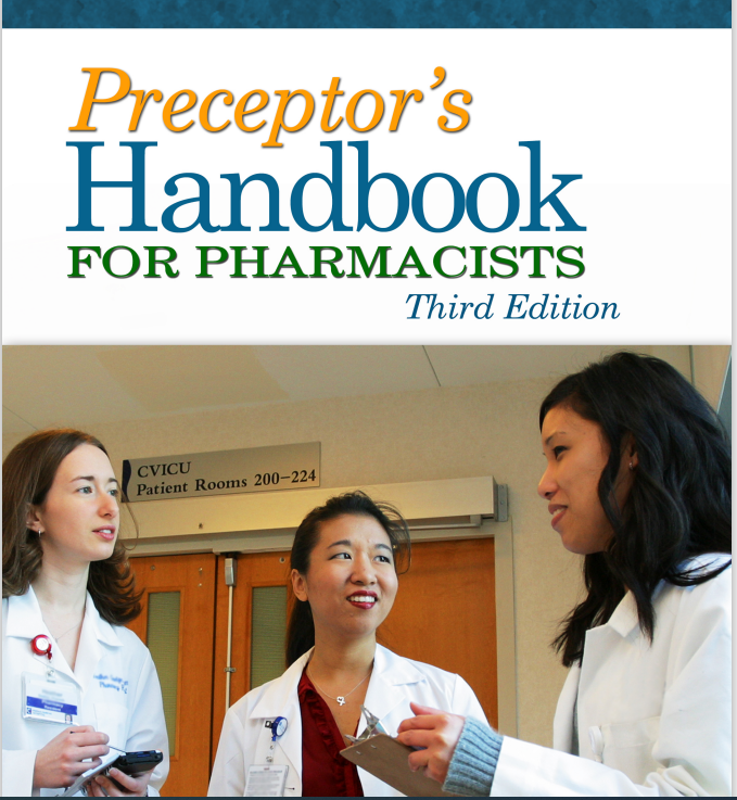 Prceptor'S Handbook for pharmacists