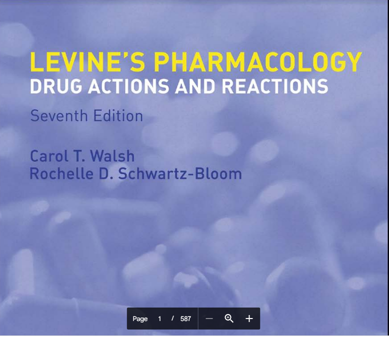 Levine's pharmacology Drug Actions and Reaction