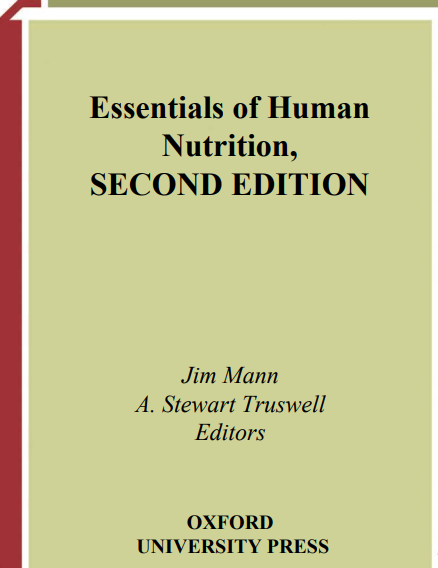 Mann - Essentials of Human Nutrition 2e (Oxford, 2002)