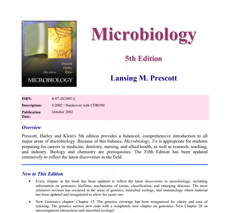 Microbiology